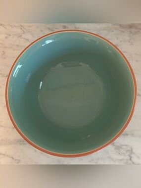 Large Serving Bowl Bobby Flay Turquoise 12” diameter